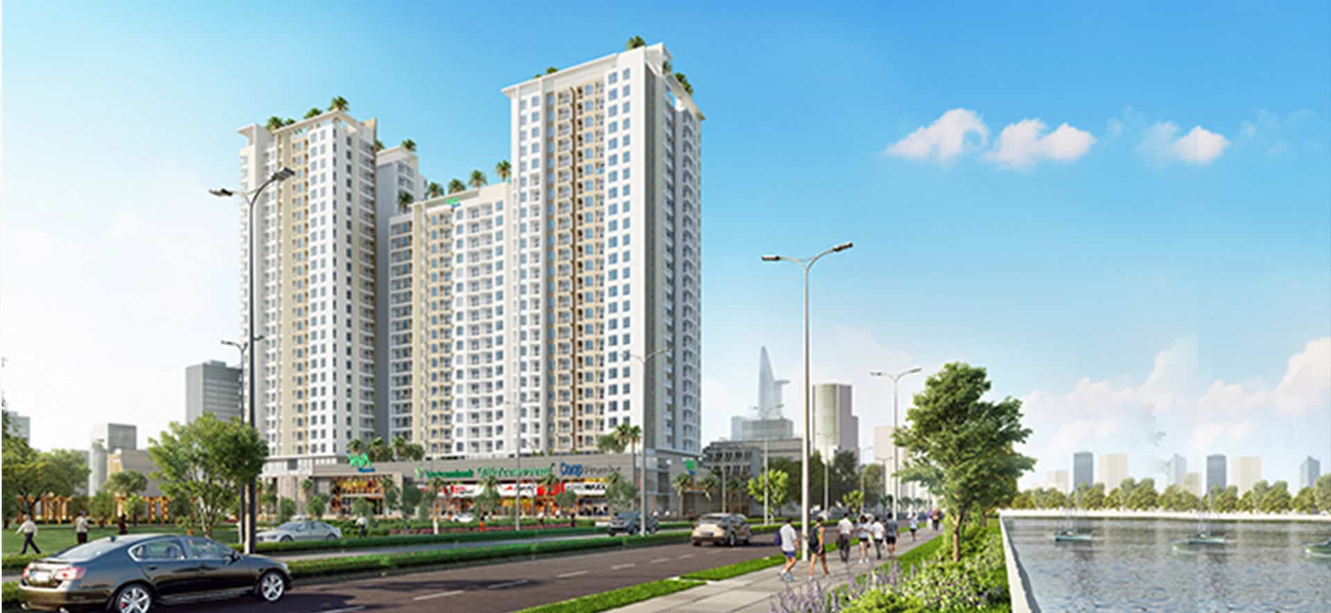 Phối cảnh tổng thể dự án