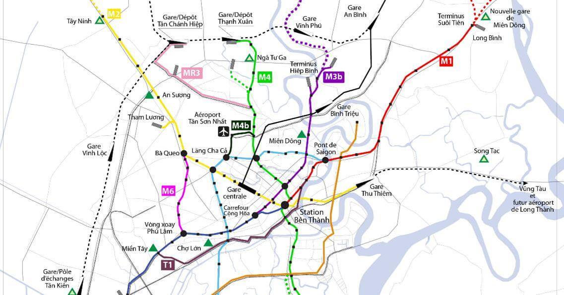 Lợi thế về tuyến metro