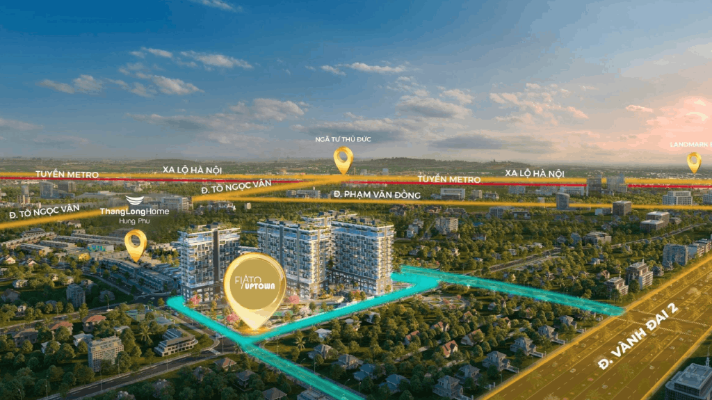 Tiềm năng tăng giá của Fiato Uptown Thủ Đức