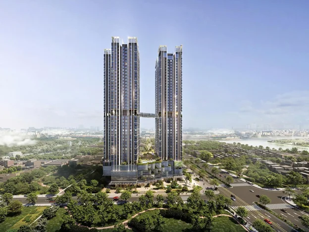 Phối cảnh tổng thể The Emerald Boulevard