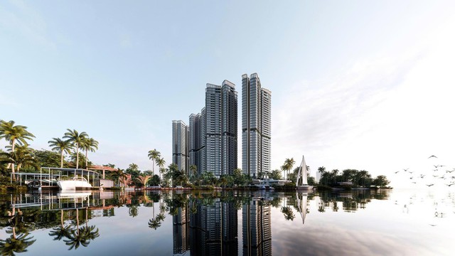 Dự án The Emerald River Park được phát triển theo định hướng "đô thị nghỉ dưỡng ven sông"
