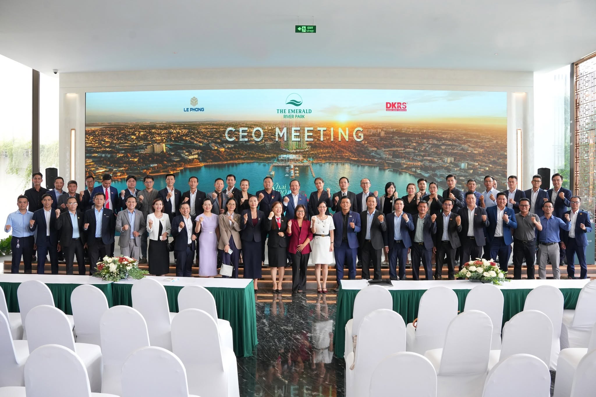 CEO MEETING THE EMERALD RIVER PARK| KHAI MỞ TUYỆT TÁC BÊN BẾN DU THUYỀN