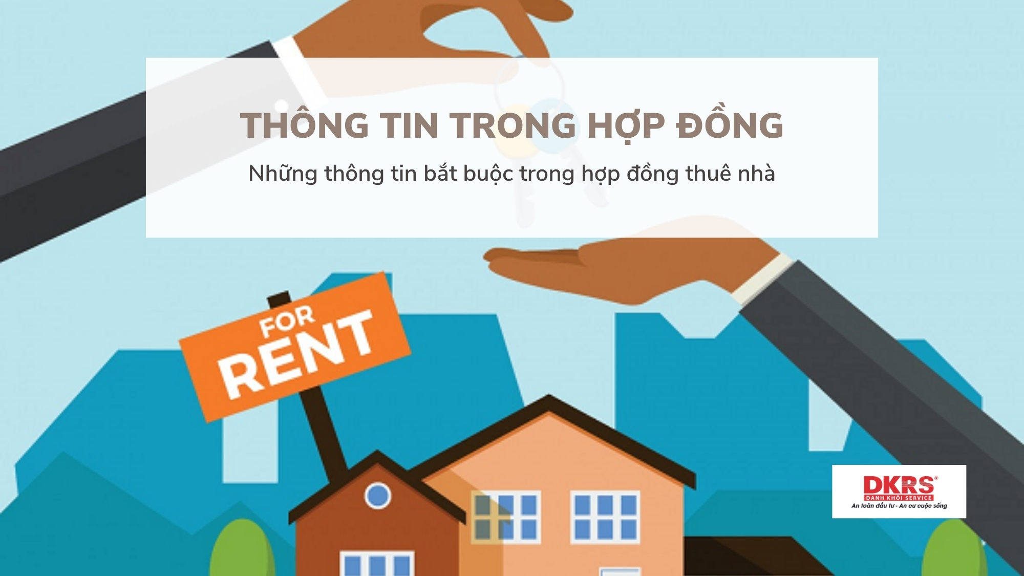 Những thông tin cần có trong mẫu hợp đồng thuê nhà