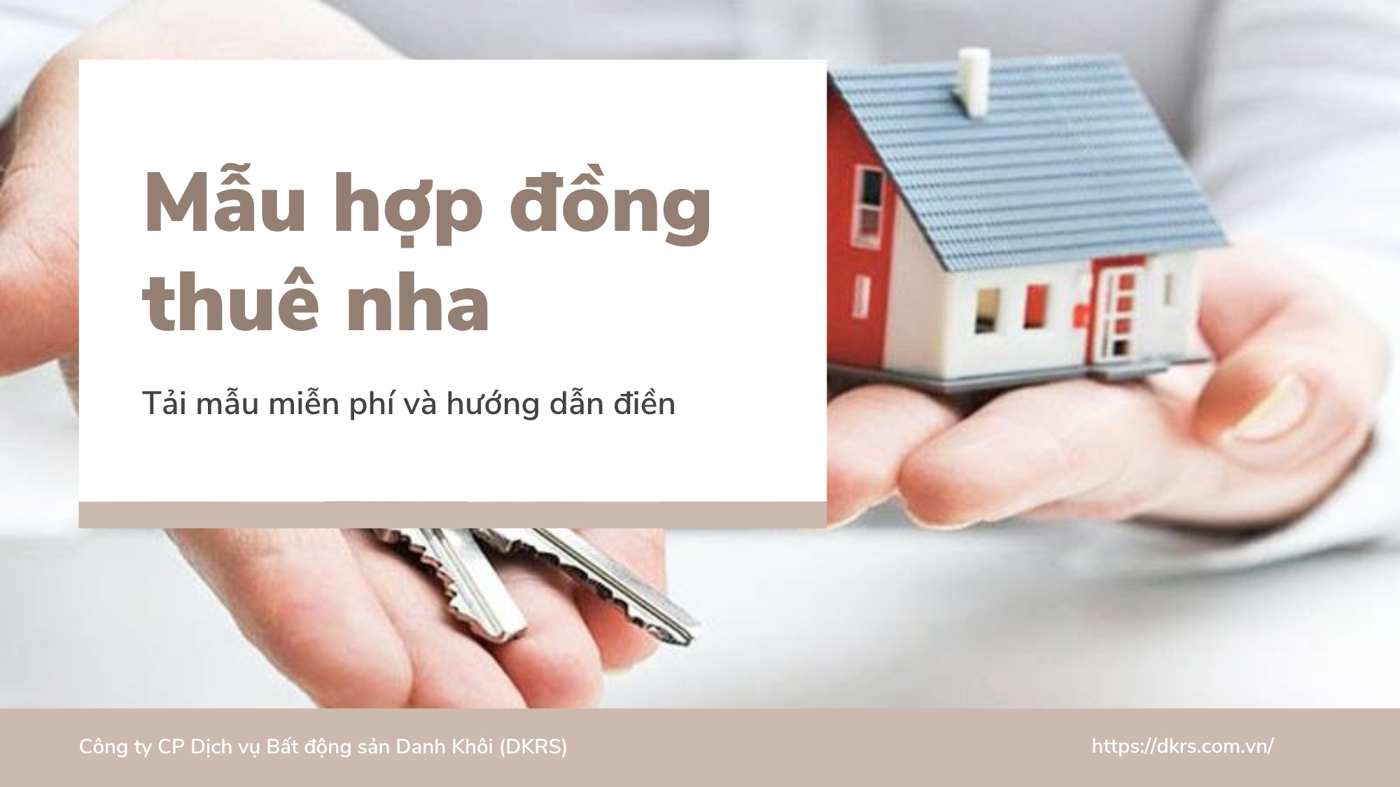 Tải miễn phí mẫu hợp đồng thuê nhà mới nhất 2026 -  Hướng dẫn điền